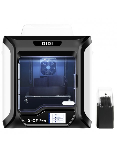 QIDI TECH X-CF Pro Stampante 3D In Nylon e Fibra Di Carbonio Livellamento Automatico Doppio Asse Z Driver TMC2209