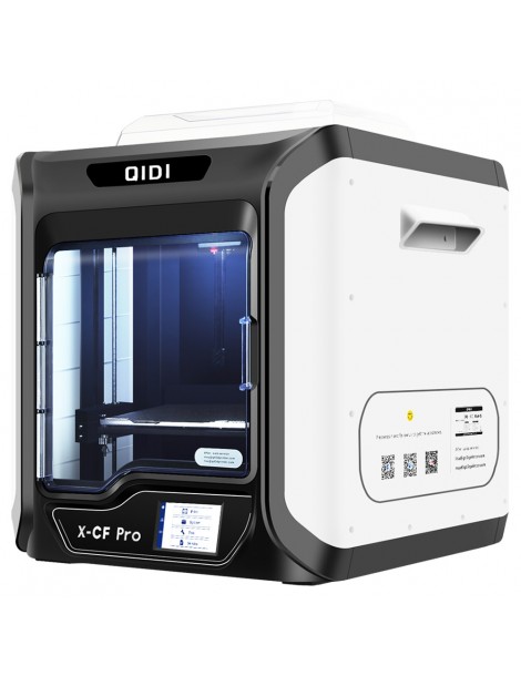 QIDI TECH X-CF Pro Stampante 3D In Nylon e Fibra Di Carbonio Livellamento Automatico Doppio Asse Z Driver TMC2209 Saldi