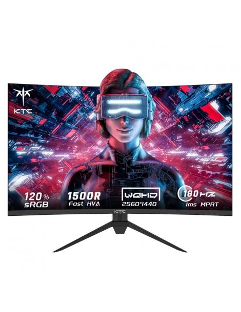 KTC H27S17 Monitor da gioco 27 pollici 2560x1440 QHD 180Hz HVA Curvo 1500R 1ms Tempo di risposta Standard di montaggio Vesa Prezzo di fabbrica