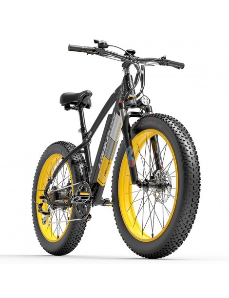 LANKELEISI XC4000 26*4.0 Inch Fat Tires Bicicletta elettrica autonomia massima 120KM velocità massima 40 km/h - motore 1000W Fornitura limitata