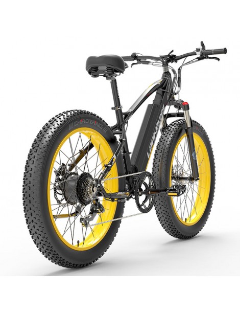 LANKELEISI XC4000 26*4.0 Inch Fat Tires Bicicletta elettrica autonomia massima 120KM velocità massima 40 km/h - motore 1000W Fornitura limitata