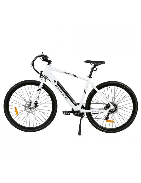 Bicicletta elettrica AVAKA R3 motore 36V 350W batteria 12 5Ah velocità massima 32km/h autonomia 70km - Bianco Shopping online