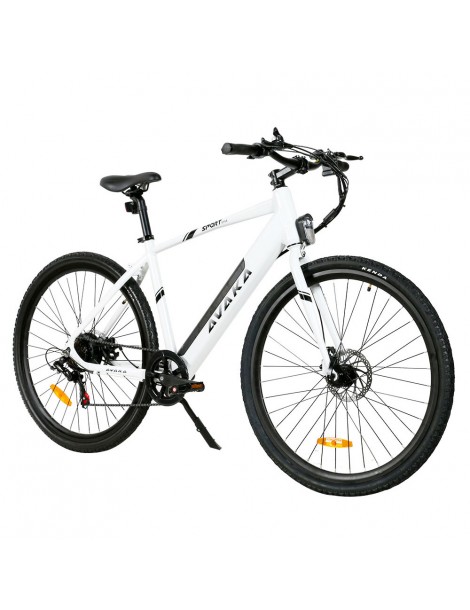 Bicicletta elettrica AVAKA R3 motore 36V 350W batteria 12 5Ah velocità massima 32km/h autonomia 70km - Bianco Shopping online