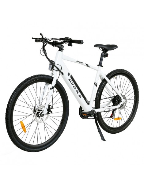 Bicicletta elettrica AVAKA R3 motore 36V 350W batteria 12 5Ah velocità massima 32km/h autonomia 70km - Bianco Shopping online