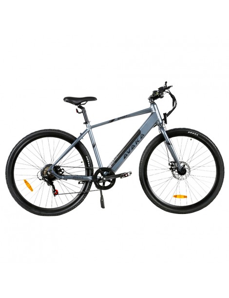 Bicicletta elettrica AVAKA R3 motore 36V 350W batteria 12 5Ah velocità massima 32km/h autonomia 70km - Grigio
