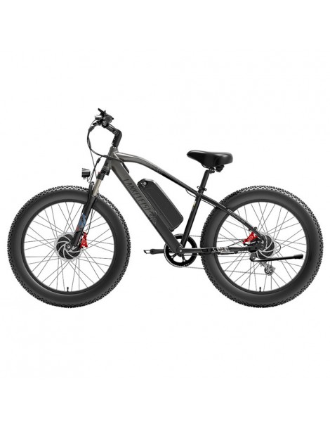 LANKELEISI MG740 PLUS 26*4.0'' Pneumatici Bici Elettrica 1000W*2 Doppio Motore 48V 17.5Ah Batteria - Grigio Offerta natalizia