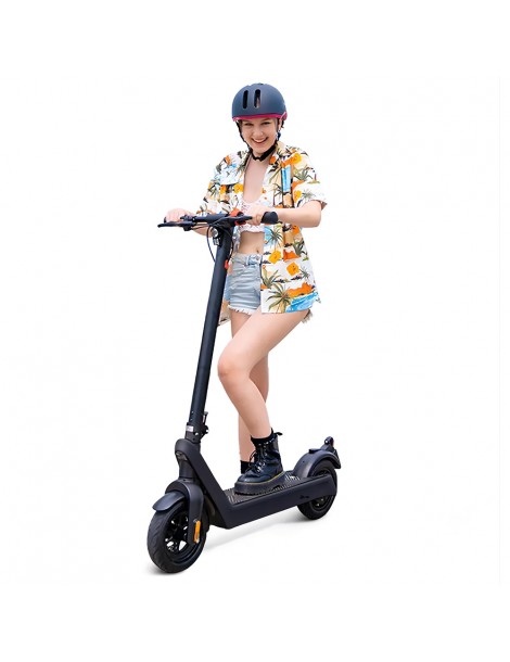 AOVO X9 Plus 10'' Pneumatico Antideflagrante Scooter Elettrico Pieghevole 36V Motore Nominale 500W Batteria 36V 15.6Ah - Nero Offerta Giorno del Papà