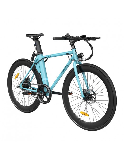 FAFREES F1 700C*28C Pneumatici da Strada Bici Elettrica - 250W Motore Brushless & Batteria 36V 8.7Ah - Blu Smaltimento dello stoccaggio