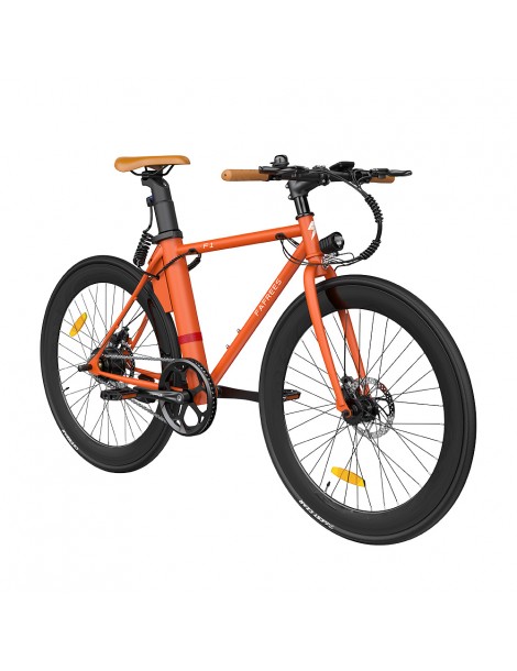 FAFREES F1 700C*28C Pneumatici da Strada Bici Elettrica - 250W Motore Brushless & Batteria 36V 8.7Ah - Arancione Vendita calda