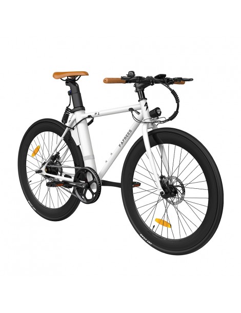 FAFREES F1 700C*28C Pneumatici da Strada Bici Elettrica - 250W Motore Brushless & Batteria 36V 8.7Ah - Bianco Offerta migliore