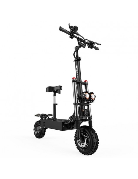 OOTD D88 Scooter Elettrico Pieghevole con Pneumatici Off-Road da 11 pollici - Doppio Motore 2800W*2 e Batteria 60V 38Ah Offerte esclusive