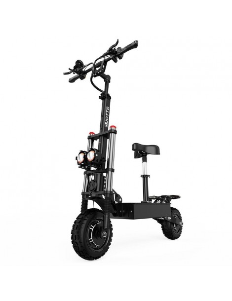 OOTD D88 Scooter Elettrico Pieghevole con Pneumatici Off-Road da 11 pollici - Doppio Motore 2800W*2 e Batteria 60V 38Ah Offerte esclusive