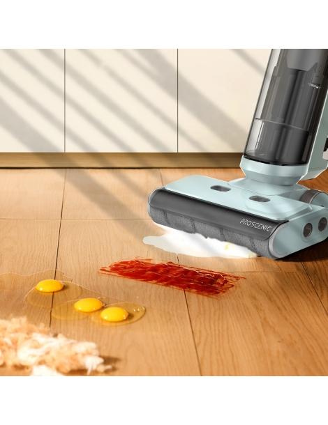 Proscenic WashVac F20 Aspirapolvere a secco senza filo autopulente aspirazione 15KPa - Blu Comprane uno, ottenene uno gratis