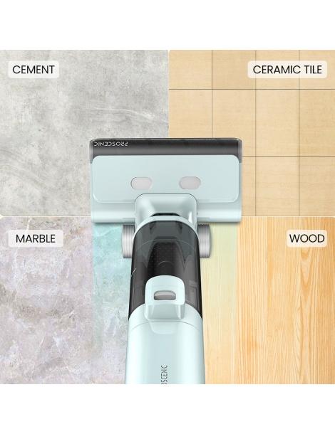 Proscenic WashVac F20 Aspirapolvere a secco senza filo autopulente aspirazione 15KPa - Blu Comprane uno, ottenene uno gratis