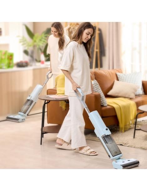 Proscenic WashVac F20 Aspirapolvere a secco senza filo autopulente aspirazione 15KPa - Blu Comprane uno, ottenene uno gratis