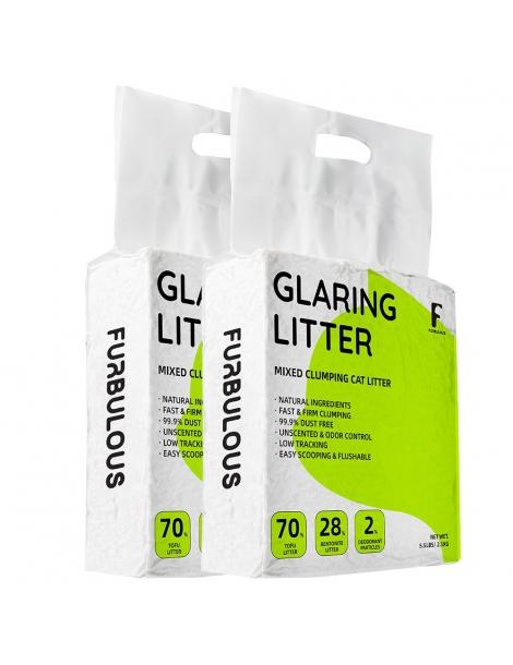 [Prevendita]Lettiera mista per gatti Furbulous Glaring Litter - 2 confezioni