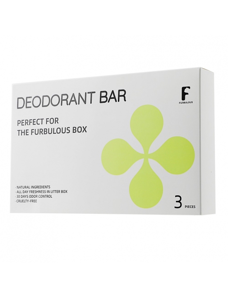 Barretta deodorante Furbulous per la rimozione degli odori - 3 pezzi Rilascio limitato