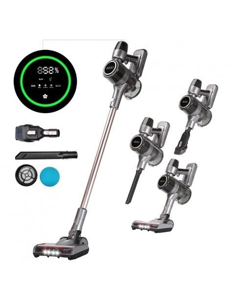 JIGOO C300 Aspirapolvere a batteria con motore da 400W aspirazione da 30KPa autonomia di 45 minuti Offerta speciale della fabbrica