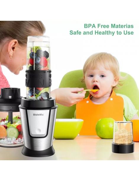 BioloMix TB23M Robot da cucina multifunzione 3 in 1 spremiagrumi portatile da 700W materiale plastico per alimenti Discount Store per i nuovi prodotti