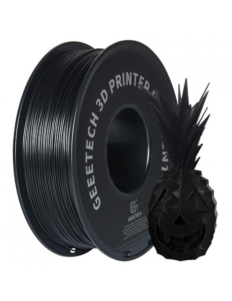 Geeetech Filamento ABS per stampante 3D precisione dimensionale 1 75 mm /- 0 03 mm Bobina da 1 kg (2 2 libbre) - nero