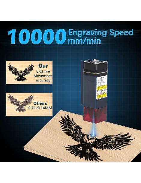 DIMIFUN D9 A45 Macchina portatile per incisione laser da 4 5 W protezione degli occhi velocità di 10000 mm/min Affare Del Giorno