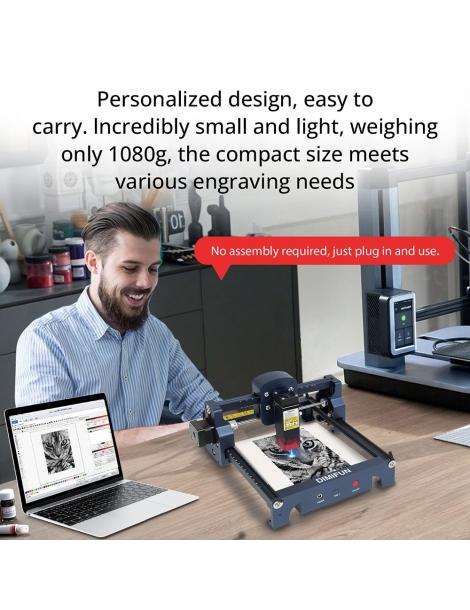 DIMIFUN D9 A45 Macchina portatile per incisione laser da 4 5 W protezione degli occhi velocità di 10000 mm/min Affare Del Giorno