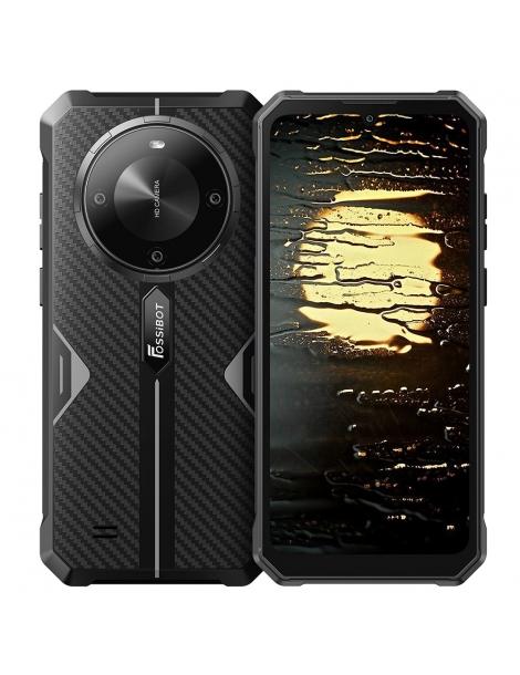 FOSSiBOT F105 Smartphone robusto schermo HD+ da 6 745 pollici batteria da 10300mAh 4GB RAM+64GB ROM - Nero