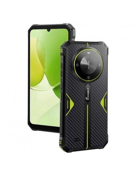 FOSSiBOT F105 Smartphone robusto schermo HD+ da 6 745 pollici batteria da 10300mAh 4GB RAM+64GB ROM - Verde Presa