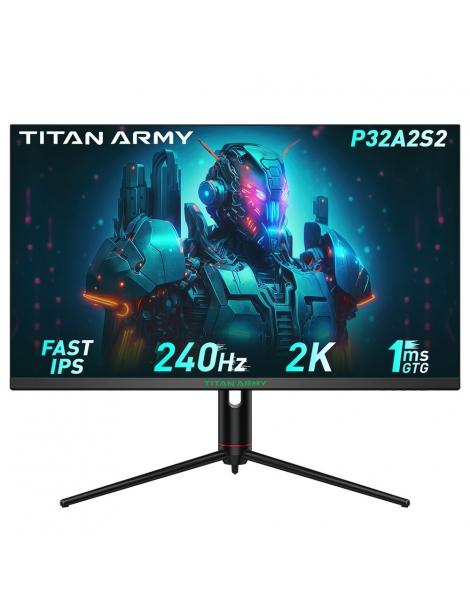 TITAN ARMY P32A2S2 Monitor da gioco piatto 32 pollici 2K QHD 240Hz HDR400 1ms GTG Risposta rapida In Vendita
