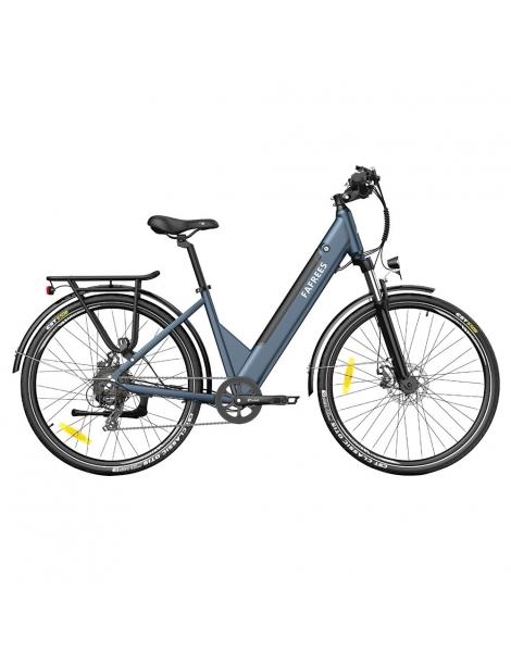 FAFREES F28 Pro Bicicletta elettrica da città Step-Through -Blu
