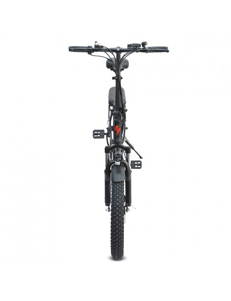 FAFREES F20 20" Bicicletta Elettrica da Città Pieghevole 250W Motore Brushless 36V 15AH Batteria al litio - Nero Comprare a buon mercato