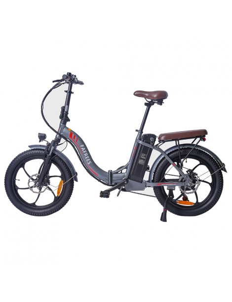 FAFREES F20 Pro 20 pollici Pneumatici Bicicletta Elettrica Pendolare Pieghevole 36V 18Ah Batteria al Litio 250W - Grigio Fornitura limitata