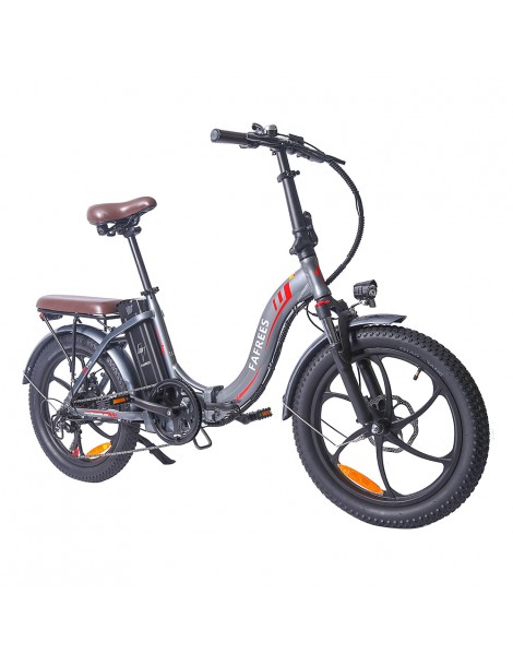 FAFREES F20 Pro 20 pollici Pneumatici Bicicletta Elettrica Pendolare Pieghevole 36V 18Ah Batteria al Litio 250W - Grigio Fornitura limitata