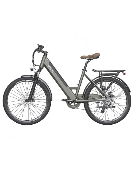 FAFREES F26 Pro 26'' E-Bike da città passo-passo 25 Km/h Motore 250W 36V 10Ah Batteria incorporata rimovibile-Grigio Shopping online