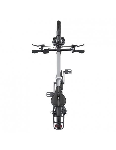 ENGWE P1 Bicicletta elettrica pieghevole pneumatico 20*3 pollici motore 250W batteria 36V 13Ah - Sliver Offerta natalizia