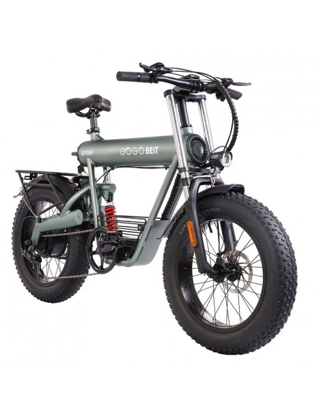 GOGOBEST GF500 20*4.0 pollici Fat Tire Electric Bike Motore senza spazzole da 750W Batteria 48V 20Ah Offerte giornaliere
