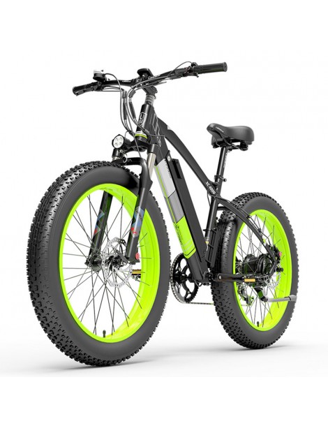 LANKELEISI XC4000 26*4.0 Inch Fat Tires Bicicletta elettrica autonomia massima 120KM velocità massima 40 km/h - motore 1000W Offerte speciali