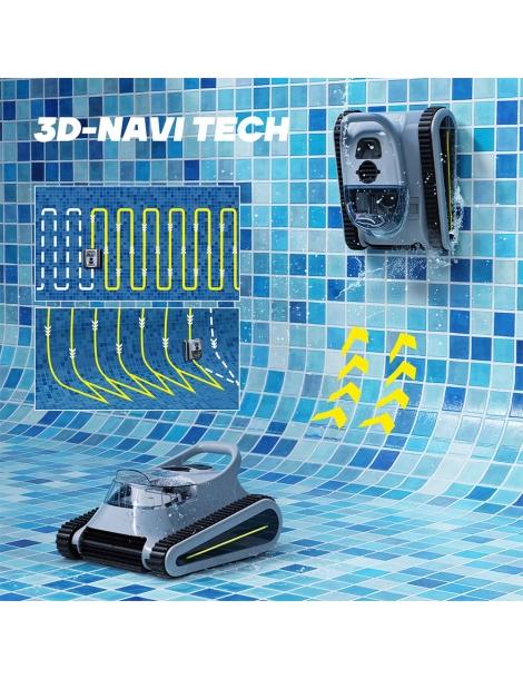 Seauto Crab Robot Piscina aspirazione 45000Pa arrampicata sulle pareti promemoria LED/vocale Prezzo basso