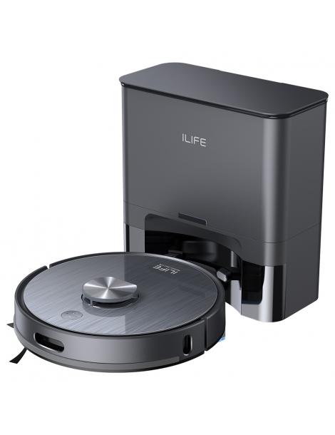 ILIFE T20S Robot Aspirapolvere potenza di aspirazione 5000Pa autonomia 260mins sistema di stazioni autosvuotanti Offerta settimanale