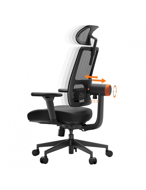 NEWTRAL MAGICH002 Ergonomic Chair Auto-Following Backrest Adaptive Lower Back Support Adjustable Headrest Seat Depth 4D Arm
