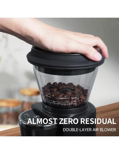 HiBREW G3 Macinacaffè elettrico scala a 34 ingranaggi contenitore per i chicchi da 210 g Ultimi due giorni