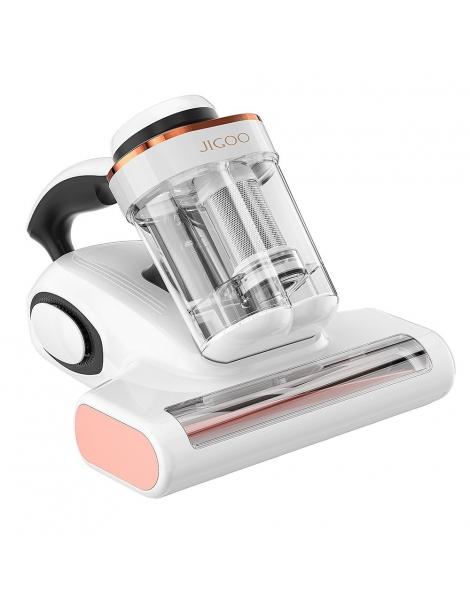 JIGOO J300 Pulitore Acari Smart a Doppia Vaschetta con Aspirazione da 13KPa Sensore Acaro Rullo Spazzola in Metallo