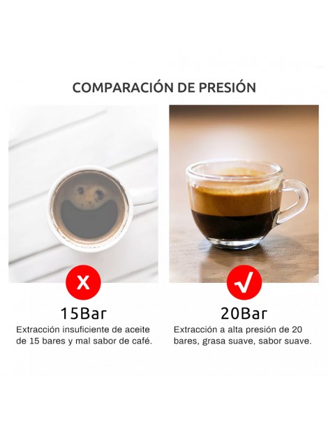 HiBREW H5 1050W Macchina da caffè 20 Bar Semi-Auto Cappuccino Espresso Capacità 1 5L Display temperatura Discount Store per i nuovi prodotti