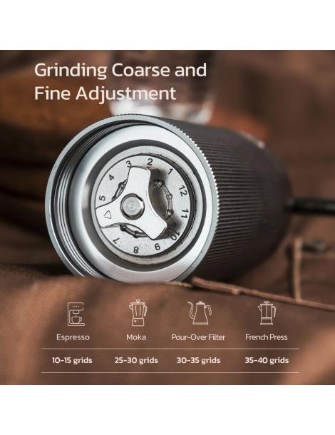 HiBREW G4A Macinacaffè manuale portatile nucleo da 36 mm Enormi sconti