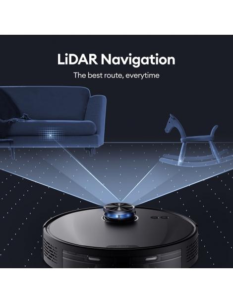 Ultenic T10 Lite Robot Aspirapolvere con navigazione LiDAR aspirazione 4500Pa auto-svuotamento Matrix Clean - Nero In Linea
