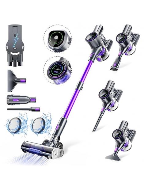 SmartAI P40 400W Aspirapolvere senza fili aspirazione 33KPa autonomia 55min