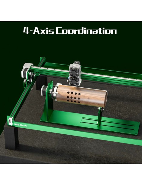 NEJE Max 4 E80 Taglierina con incisore laser potenza ottica 24W messa a fuoco fissa assistenza pneumatica automatica Consegna Veloce