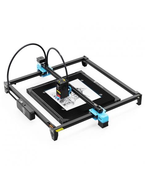 TWO TREES TTS-20 Pro 20W Laser Engraver Cutter con kit di assistenza pneumatica letto laser 0.08*0.08mm 418x418mm Economico