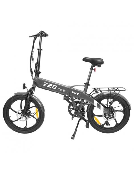 PVY Z20 Pro 20*2.3 pollici bicicletta elettrica pieghevole motore mozzo 500W batteria 10.4Ah 25 km/h 80-100km - Grigio Prezzo di fabbrica