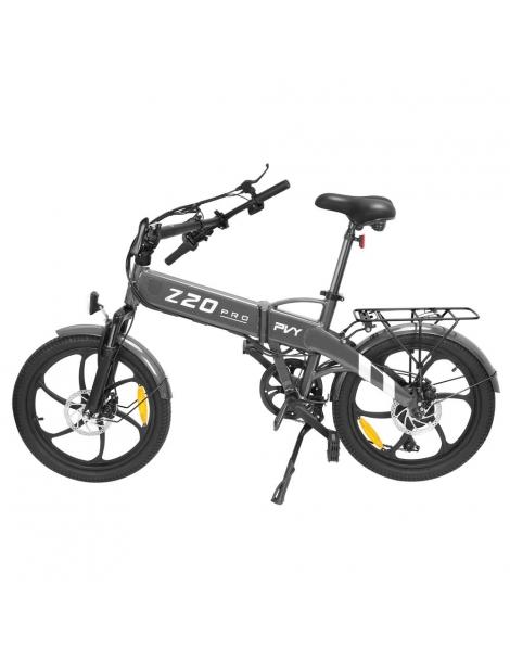 PVY Z20 Pro 20*2.3 pollici bicicletta elettrica pieghevole motore mozzo 500W batteria 10.4Ah 25 km/h 80-100km - Grigio Prezzo di fabbrica